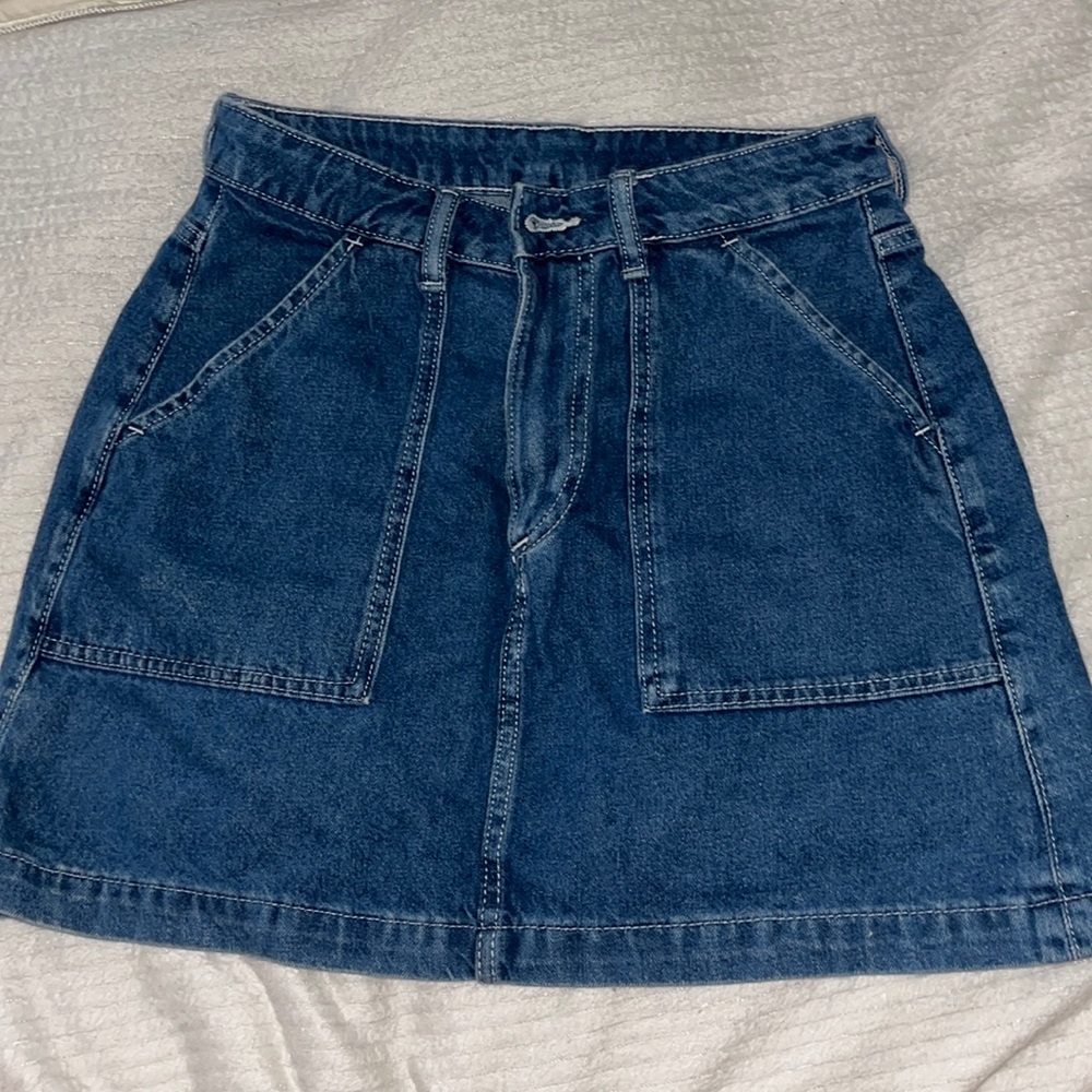 jean skirt